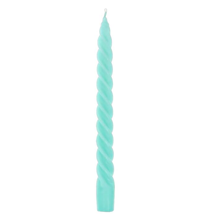 Bougies La Francaise - Twisted Candle - Mint Green
